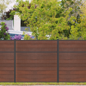 wpc wood plastic composite fence modern euro fences chicago