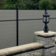 Modern Composite Horizontal Privacy Fence and Gate with Aluminum Posts and Rails