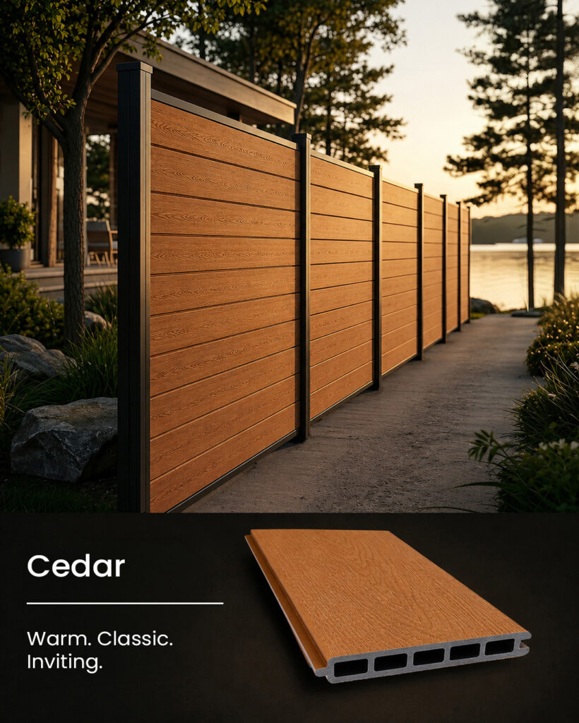 Composite Color Card Cedar