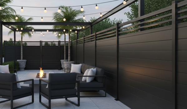 Aluminum Classic Trellis Fence GWF