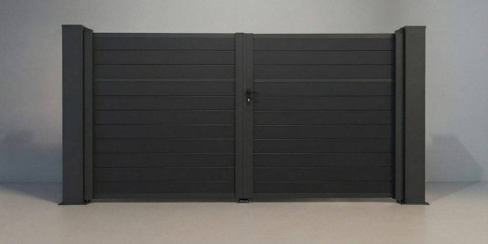 Aluminum Double Gate Black Studio
