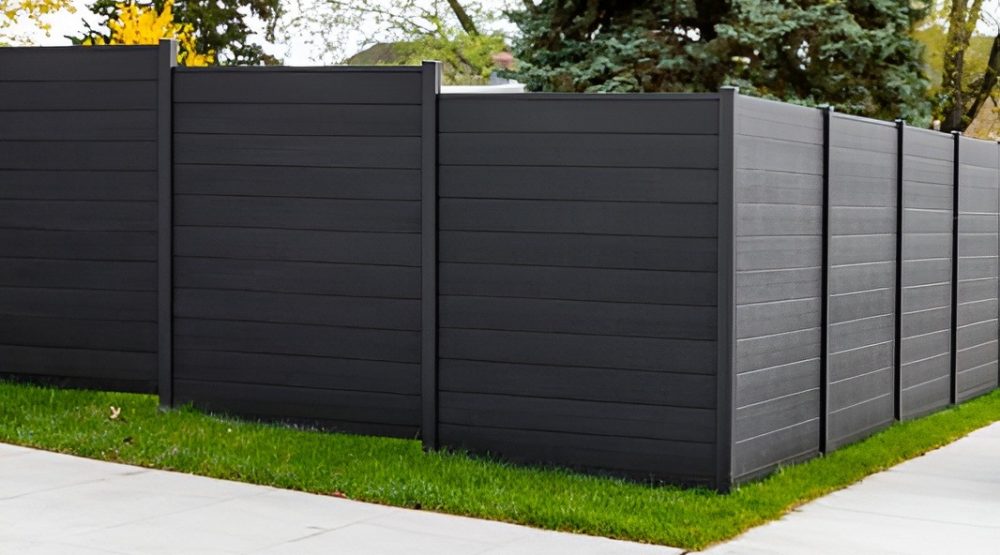 Fence on slope Fence on slope