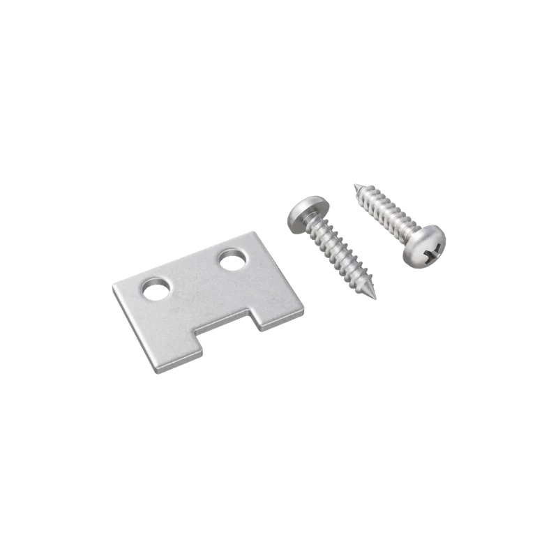 Greenwood Fence stainless steel insertion bracket 4-pack for rail-to-post connection with self-aligning play